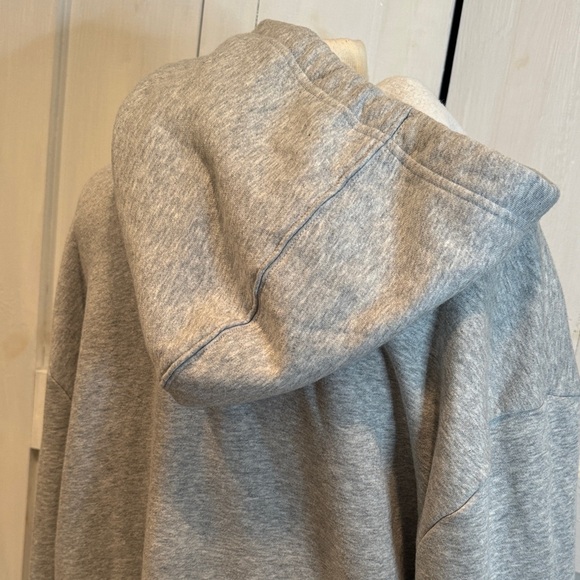 GAP Heather Gray Pullover Hoodie - Picture 4 of 4